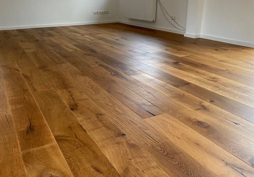 Industrieparkett in Rohholzoptik