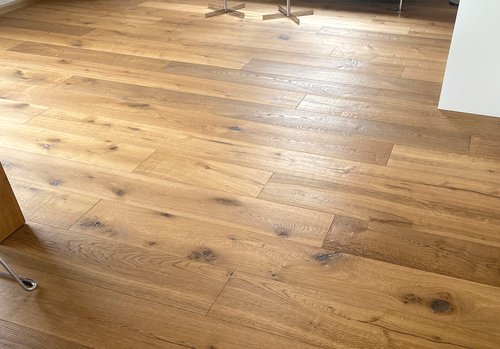 Wildwood 3D Hirschsprung (A115011), natur geölt, Zweischichtparkett Multiplex Träger