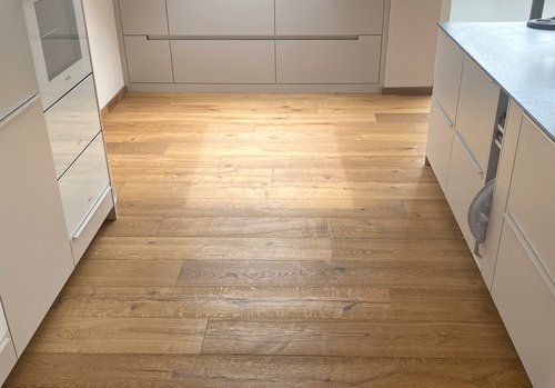 Wildwood 3D Hirschsprung (A115011), natur geölt, Zweischichtparkett Multiplex Träger