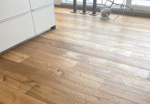 Wildwood 3D Hirschsprung (A115011), natur geölt, Zweischichtparkett Multiplex Träger